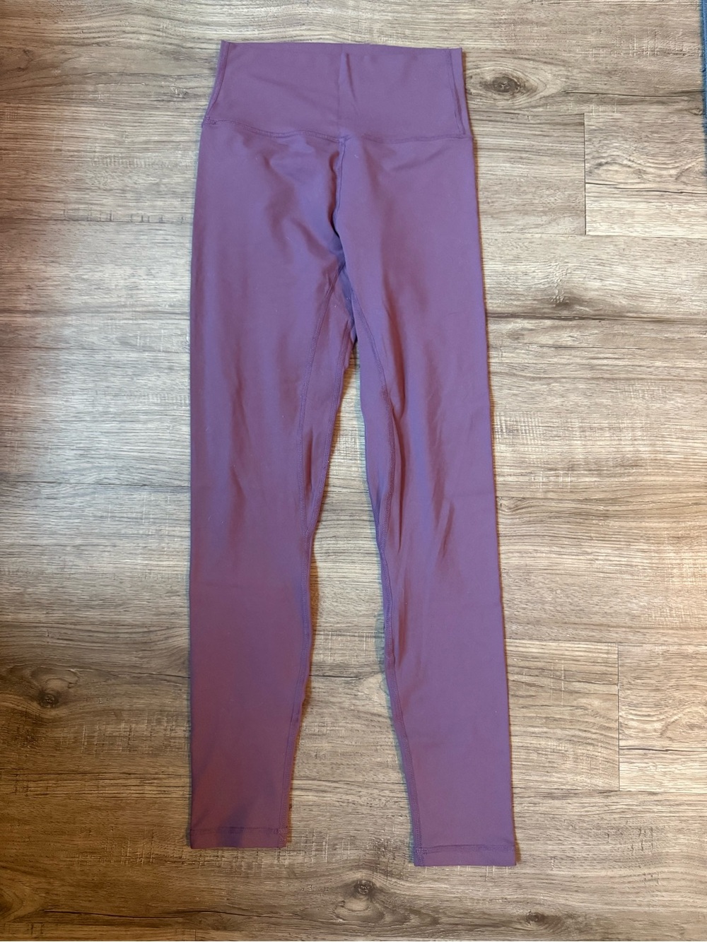 Women High-Waist Purple Leggings - Comfortable Stretch